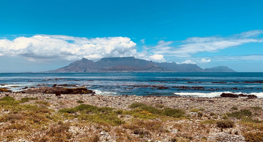 Kapské mesto z Robben Island
